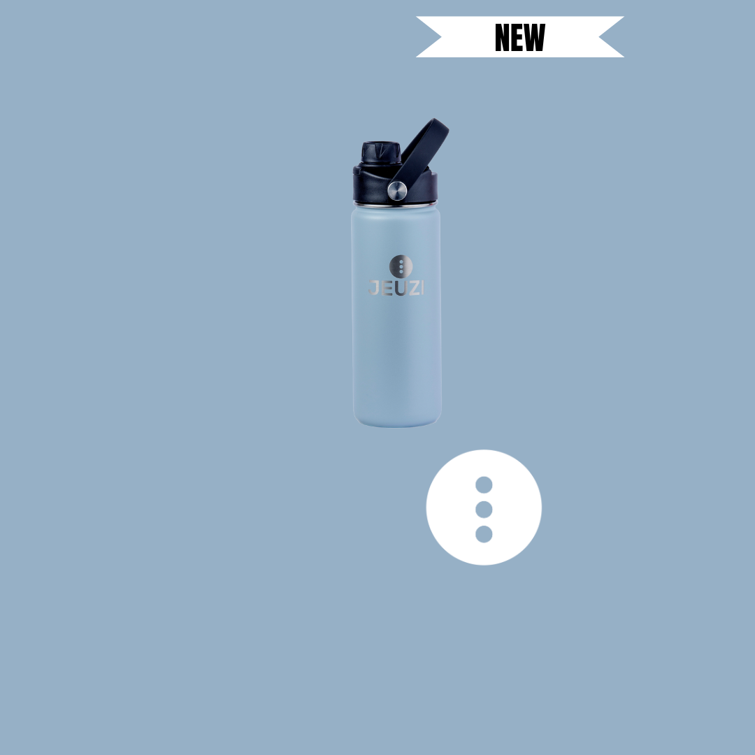 18oz ADVENTURE WATER BOTTLE CERAMIC GRAY