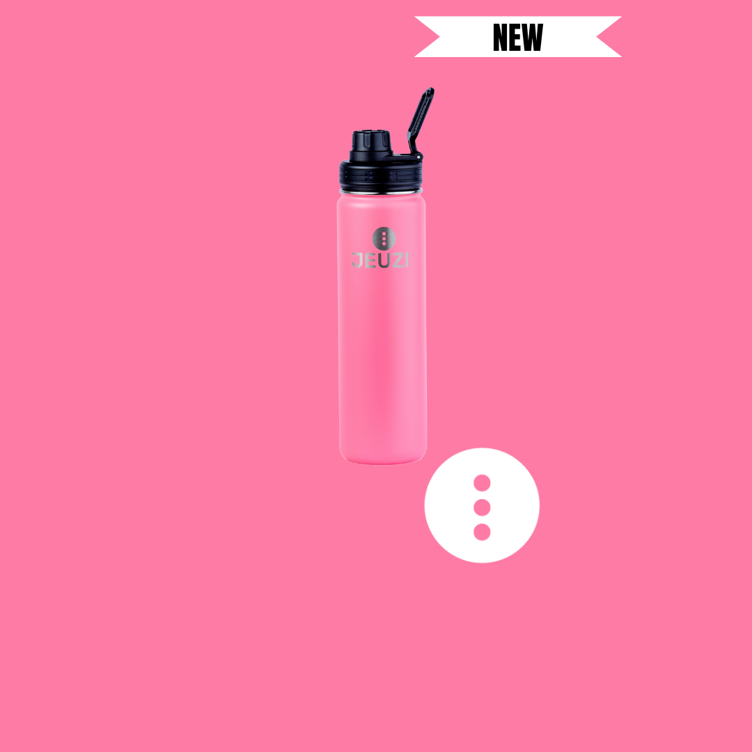 22 OZ ADVENTURE WATER BOTTLE TROPICAL PINK