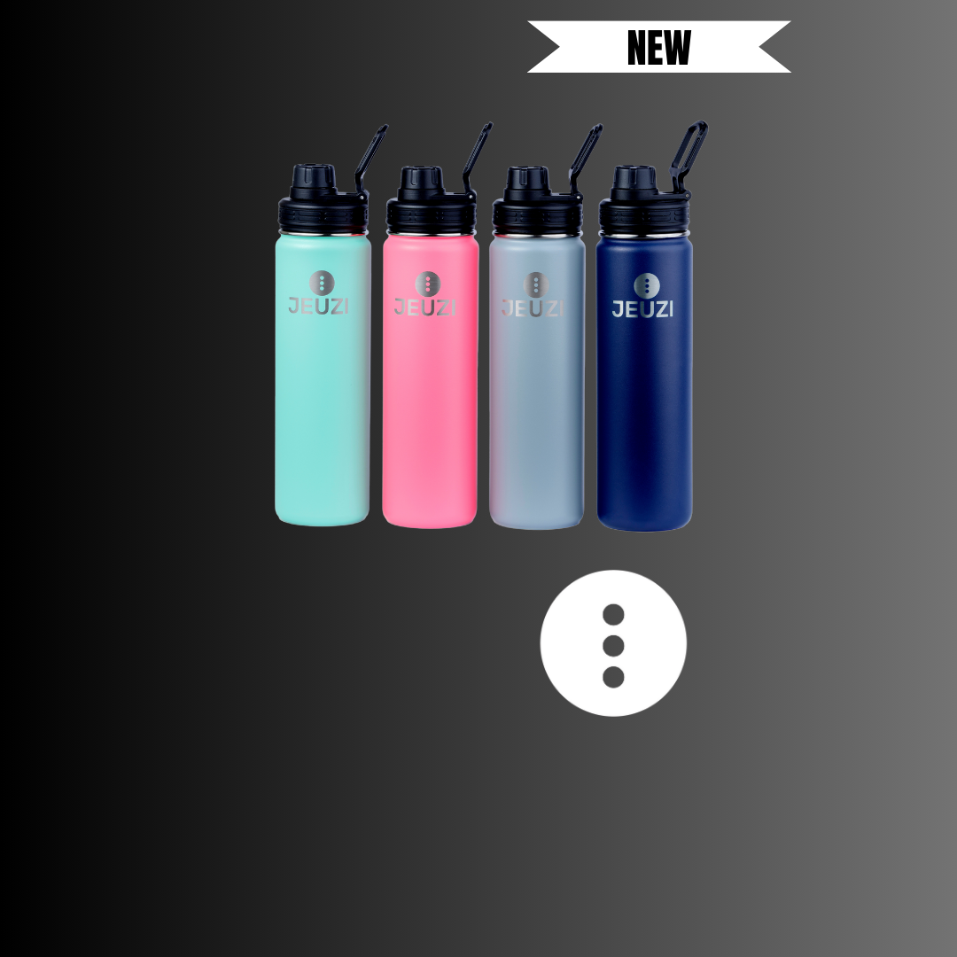 22 OZ ADVENTURE WATER BOTTLE CERAMIC GRAY