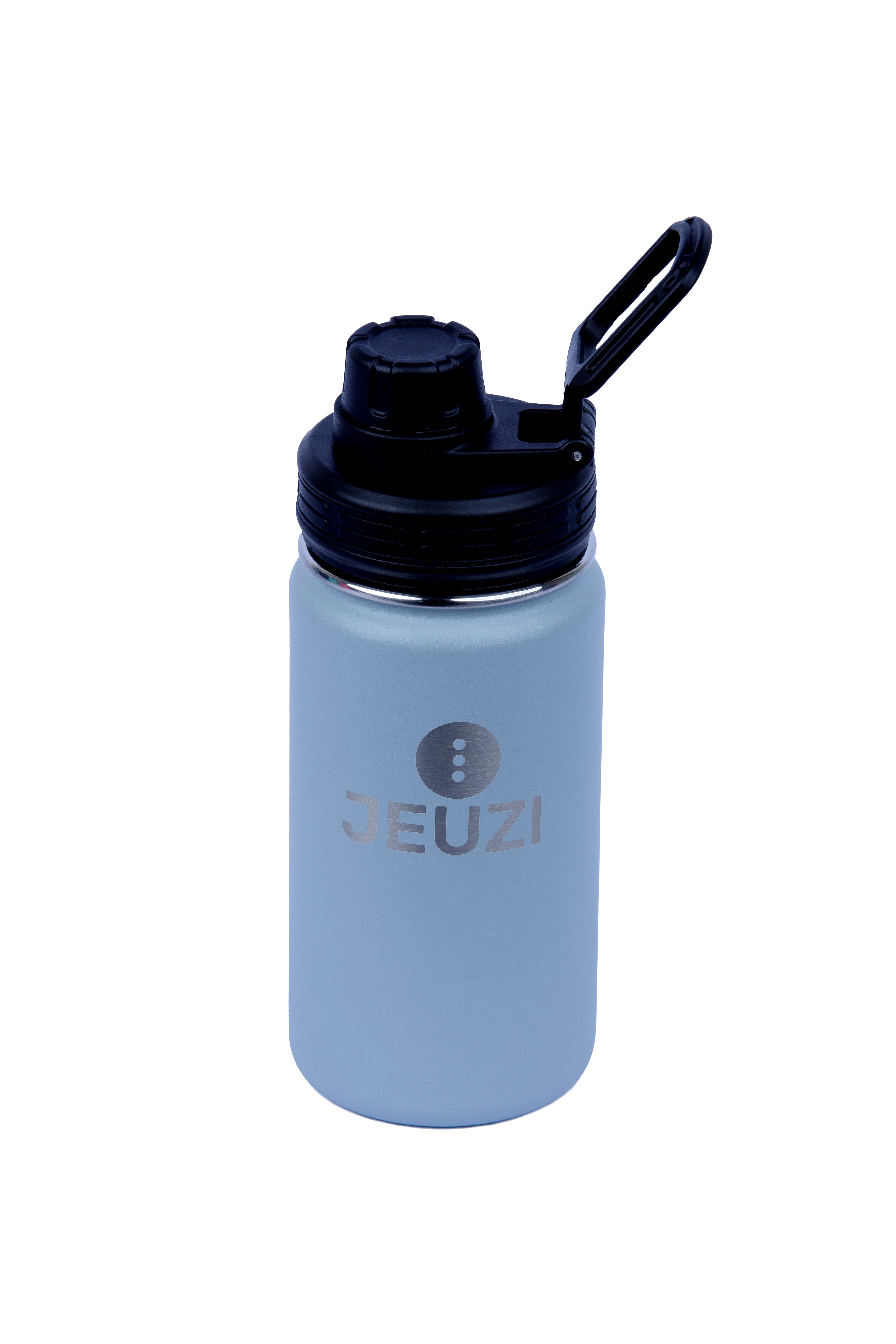 14OZ ADVENTURE KIDS WATER BOTTLE CERAMIC GRAY| JEUZi.com