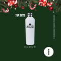 20oz Steel Vacuum Water Bottle Cloud
