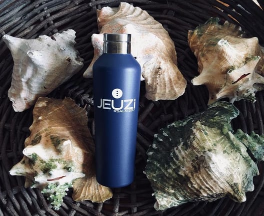 20oz Steel Vacuum Water Bottle Ocean