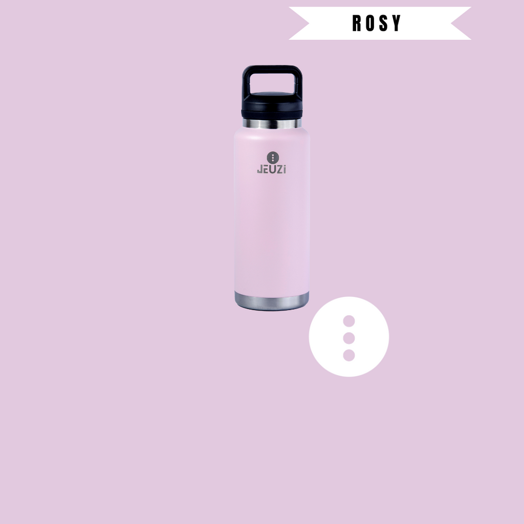 36oz WATER BOTTLE ROAMER ROSY