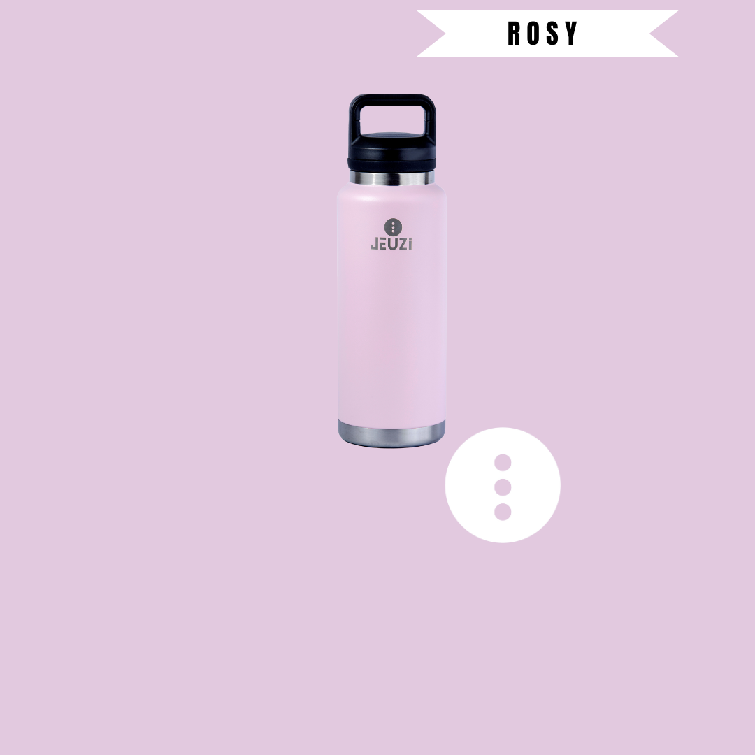 36oz WATER BOTTLE ROAMER ROSY