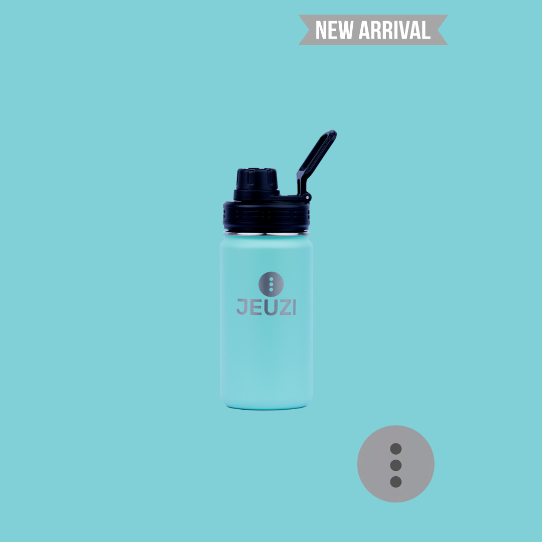 14OZ ADVENTURE KIDS WATER BOTTLE SEAFOAM