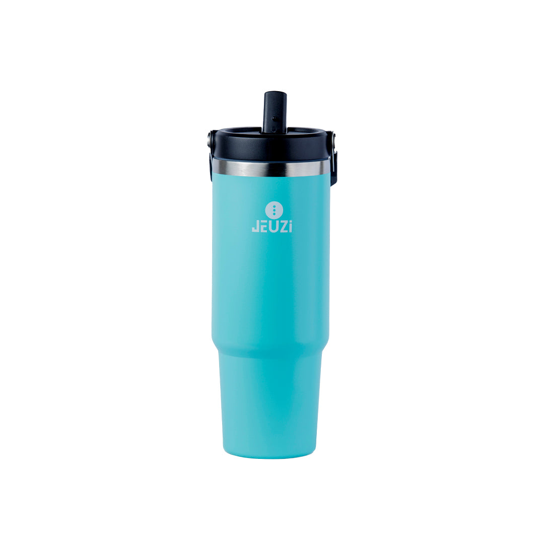 30oz FLIP STRAW RAMBO TUMBLER SEAFOAM