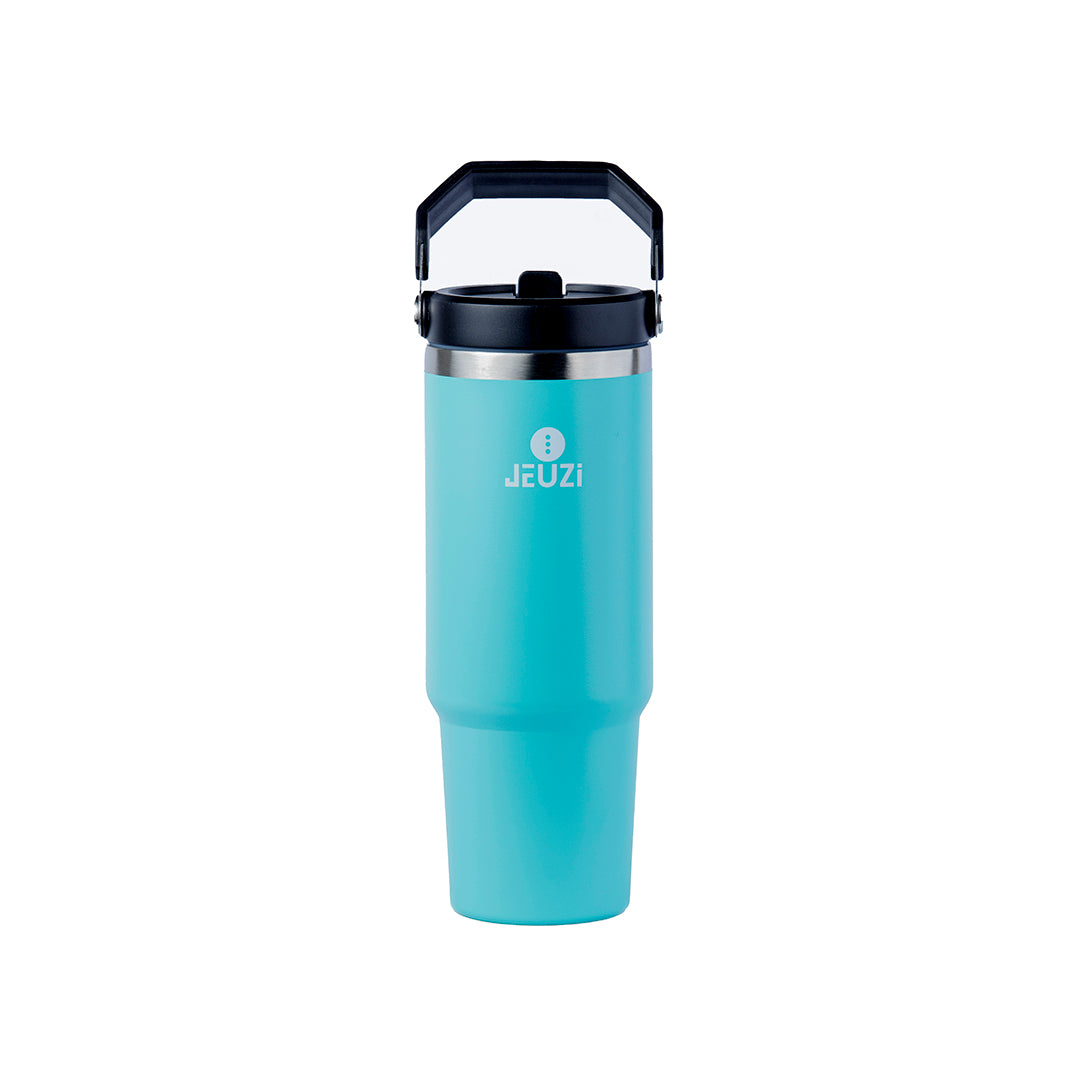 30oz FLIP STRAW RAMBO TUMBLER SEAFOAM