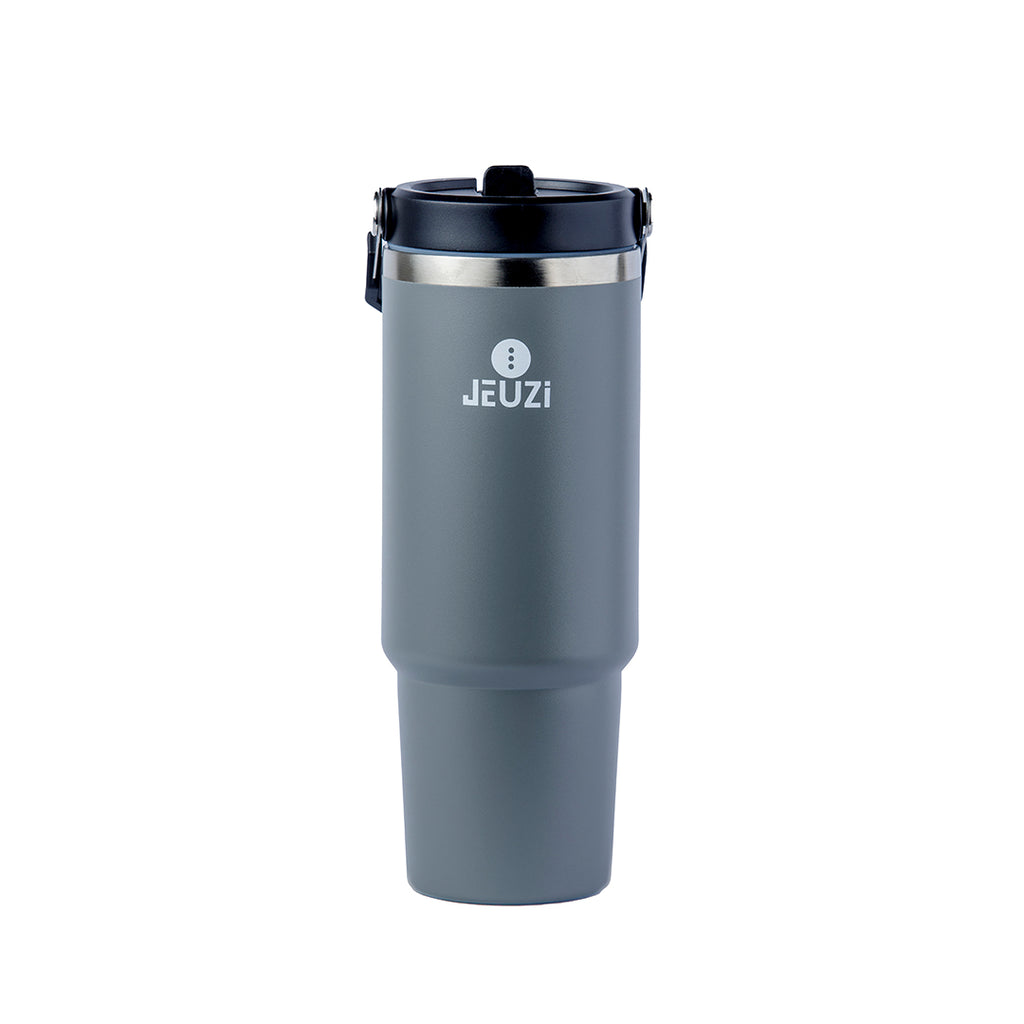 30oz FLIP STRAW RAMBO TUMBLER SLATE